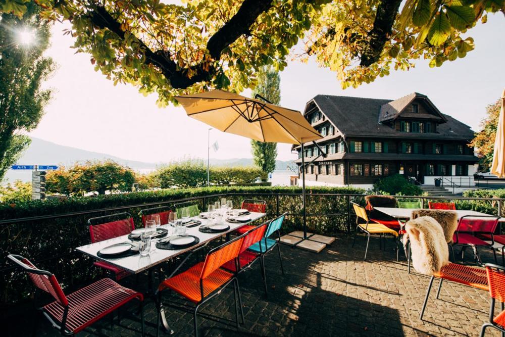 The Boutique Gasthaus Engel 호텔 Walchwil 외부 사진